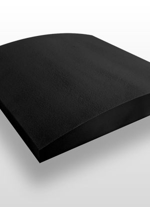 leviter_shape_8_black_sound_absorber_acoustics_flocked